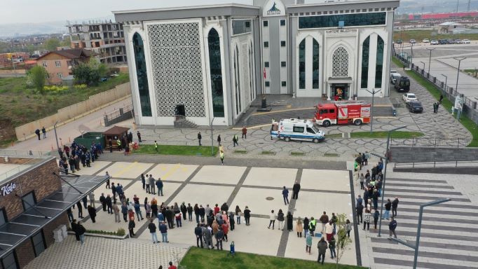  Kartepe'de Gerçeğini Aratmayan Tatbikat 