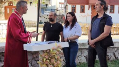 Kıraç Gölcük'te Nikah Şahitliği Yaptı