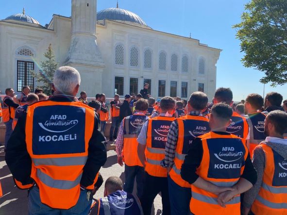 AFAD’ın tatbikatına Kocaeli’den destek