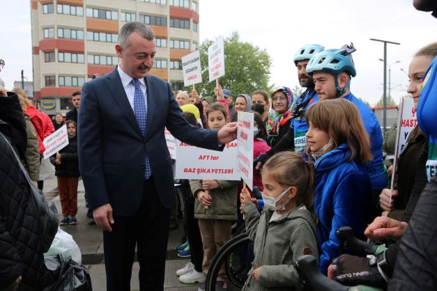 Çölyak için 264 km pedal çevirecekler