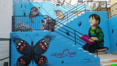 İzmit’in sokaklarında sanat var