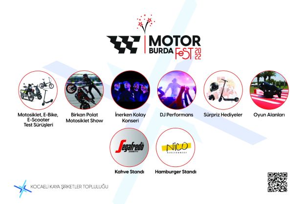 “MotorBurdaFEST 2022” şehri hareketlendirmeye geliyor!