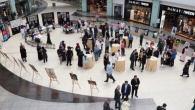 Özel öğrencilerden sanat sergisi