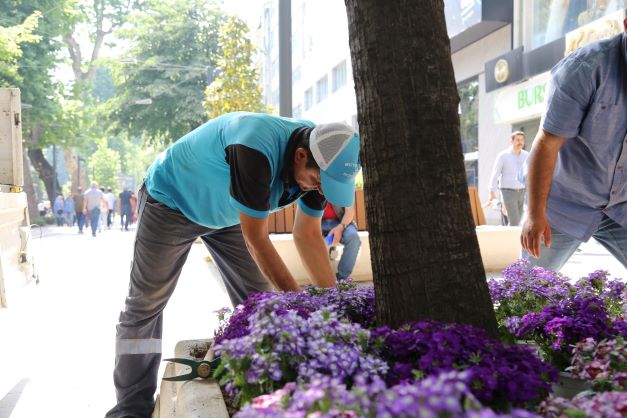 Cumhuriyet Bulvarı rengârenk