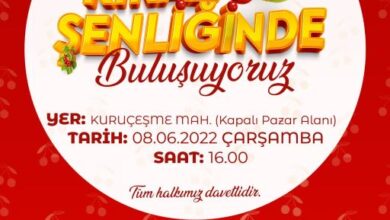 İzmitliler Kiraz Şenliğinde buluşuyor