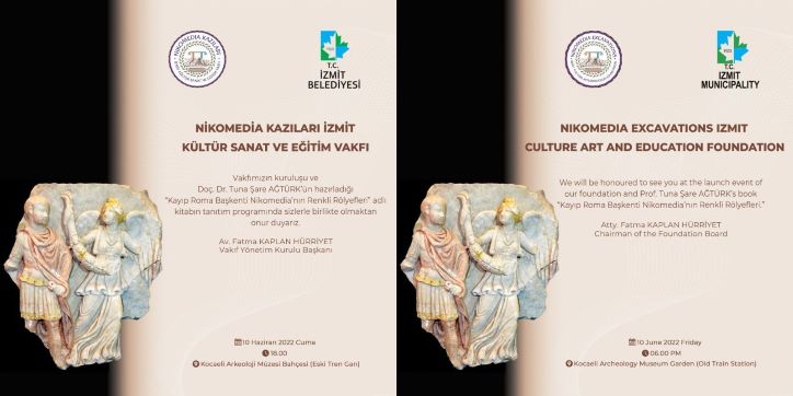 Kayıp Şehir Nikomedia’nın renkli rölyefleri İlk kez gün yüzüne çıkıyor