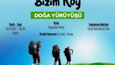 Bizim Köy Doğa Yürüyüşü Üçgaziler Köyü’nde devam edecek