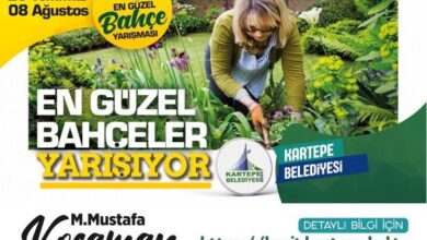 KARTEPE’NİN EN GÜZEL BAHÇESİ YARIŞMASI BAŞLIYOR