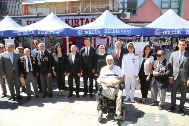 Kıbrıs Barış Harekâtı’nın 48’incı yıl dönümü Gölcük’te kutlandı