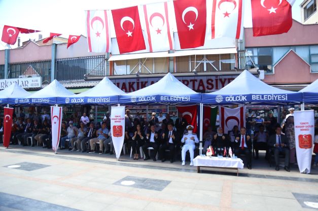 Kıbrıs Barış Harekâtı’nın 48’incı yıl dönümü Gölcük’te kutlandı