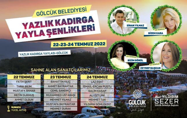 Yazlık Kadırga Şenlikleri