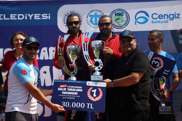 5. Kocaeli Uluslararası Balık Yarışması’nda ödüller sahiplerini buldu