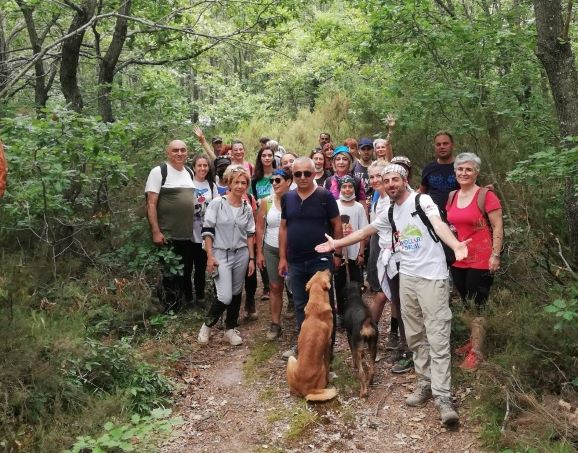 Bizimköy Doğa yürüyüşü Üçgaziler’de devam etti