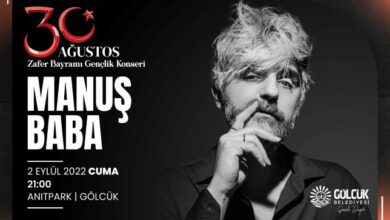 Gölcük'te 30 Ağustos Coşkusu Manuş Baba Konseri İle Yaşanacak