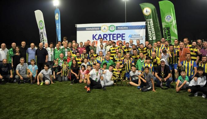 Kartepe'de Kupalar Sahiplerini Buldu