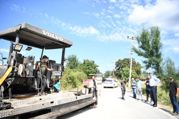 Kartepemiz genelinde üst yapı çalışmalarımız aralıksız devam ediyor
