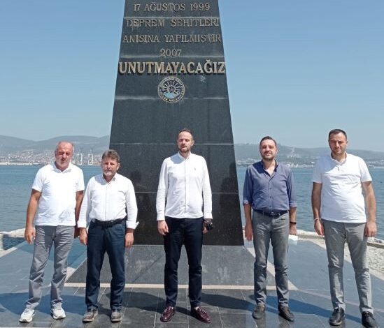 Kocaeli Müteahhitler Birliği 17 Ağustos Basın Açıklaması