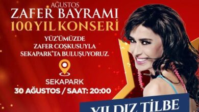 Kocaeli’de Zafer Bayramı coşkusu Yıldız Tilbe ile yaşanacak