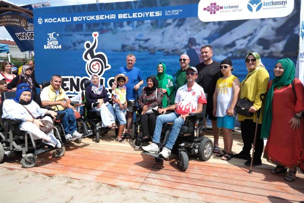 Özel bireyler Engelsiz Deniz Festivaliyle unutulmayacak bir gün yaşadı