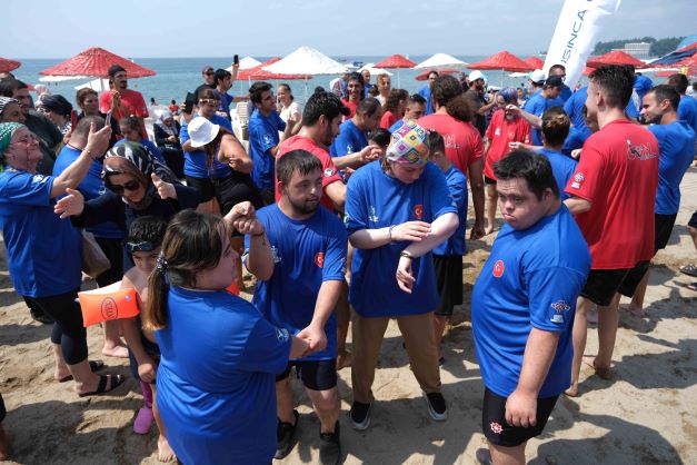 Özel bireyler Engelsiz Deniz Festivaliyle unutulmayacak bir gün yaşadı