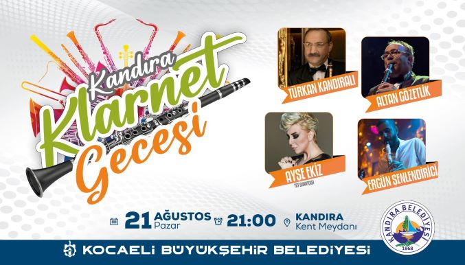 Ustalar Klarnet Gecesine Katılacak