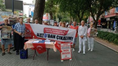 Vatan Partisi Kocaeli İl Başkanı Yalçın Arslan'dan Nato'dan çıkalım açıklaması