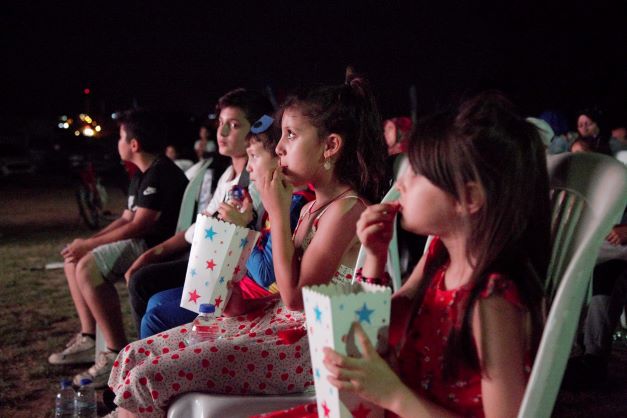 Yaz Neşesi sinema keyfi Körfez’de yaşandı