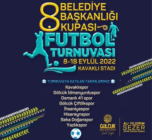 Gölcük Belediyesi Başkanlık Kupası Heyecanı Başlıyor