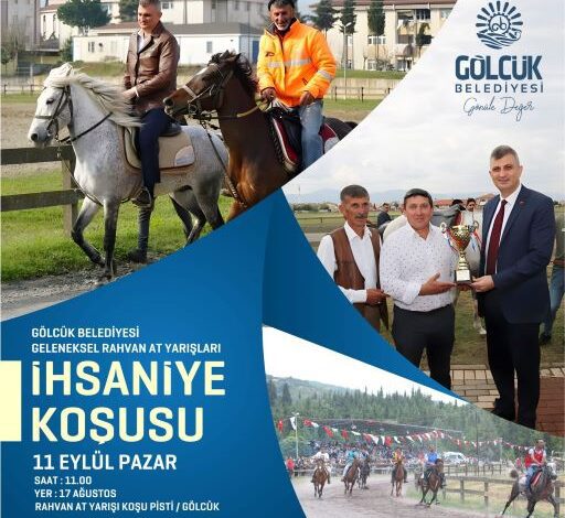 Gölcük'te İhsaniye Koşusu Heyecanı