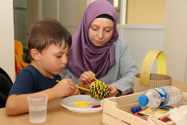 Haydi anneler çocuklarla KO-MEK’e