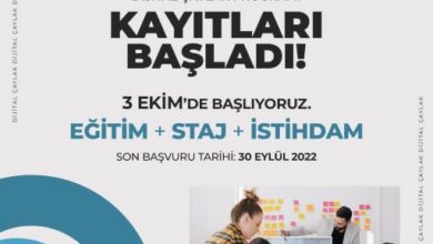 İstihdam Garantili Dijital Çaylak Projesi Başvuruları Başladı