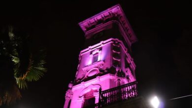 İzmit Saat Kulesi, Alzheimer farkındalığı için mor renge büründü