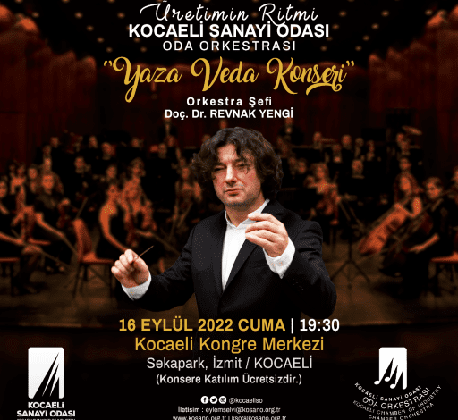 KSO Oda Orkestrası’ndan ‘Yaza Veda Konseri’