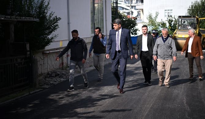 Kartepe'de Sokaklar Kışa Hazır