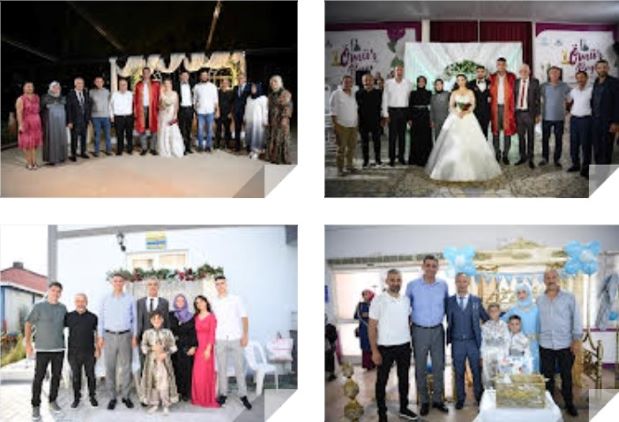 Hemşehrilerinin Mutlu Günlerinde Yanlarında