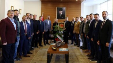 AK Parti Kocaeli Milletvekillerinden KOTO’ya ‘hayırlı olsun’ ziyareti