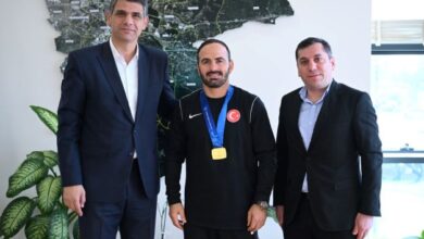 Dünya Şampiyonundan Kocaman'a Ziyaret