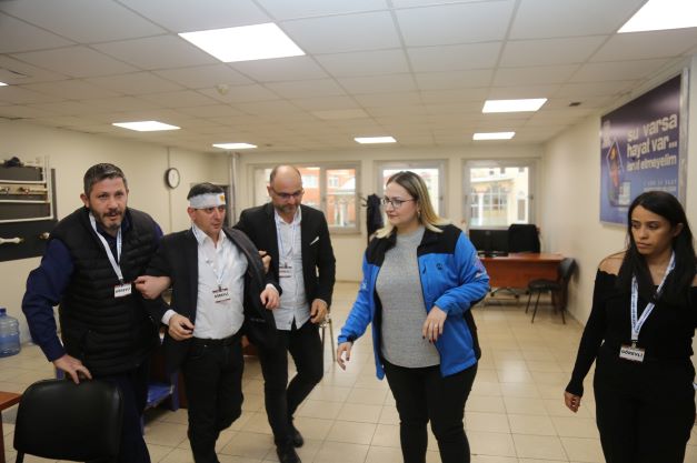 Gerçeğini Aratmayan Afet Tatbikatı