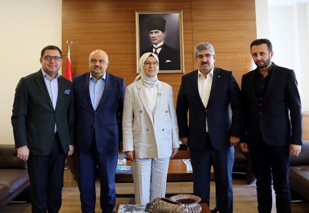 Katırcıoğlu’ndan Başkan Bulut’a ‘hayırlı olsun’ ziyareti