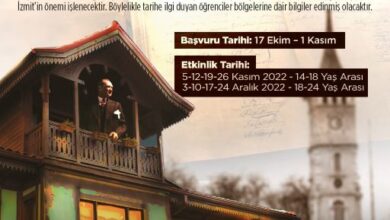 Kocaeli Kent Tarihi ve Milli Mücadele Tarih Yazım Atölyeleri için başvurular başlıyor!