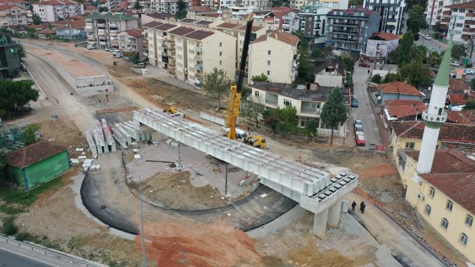Kuruçeşme Tramvayı’nda 72 kirişin montajı tamamlandı
