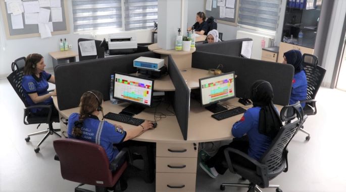 Sağlığa güvenli ulaşım; Mavi Ambulanslar