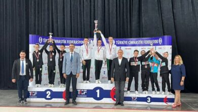 Yuvam İzmit Cimnastik Kulübü yine Türkiye şampiyonu