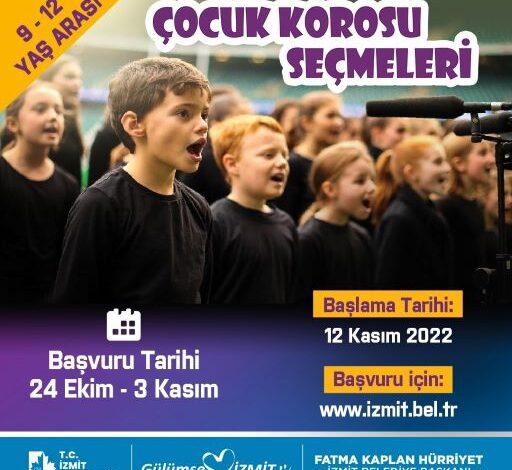 Çocuk Korosu başvuruları devam ediyor