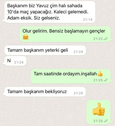 Gençlerin davetini geri çevirmedi