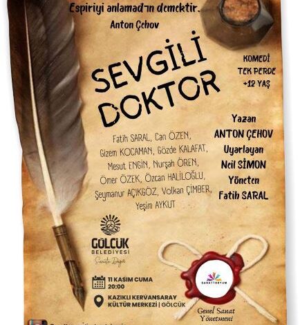 Gölcük Belediyesi Tiyatro Etkinlikleri Kahkahaya Davet Ediyor