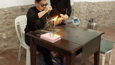 Gölcüklüler Cam Boncuk Yapımını Öğrendi