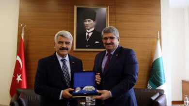 KOÜ Rektörü Prof. Dr. Hülagü’den KOTO’ya hayırlı olsun ziyareti