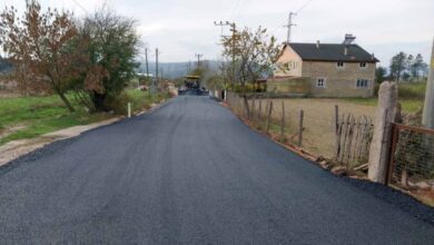 Kandıra Hatipler - Ağva yolu asfaltlandı