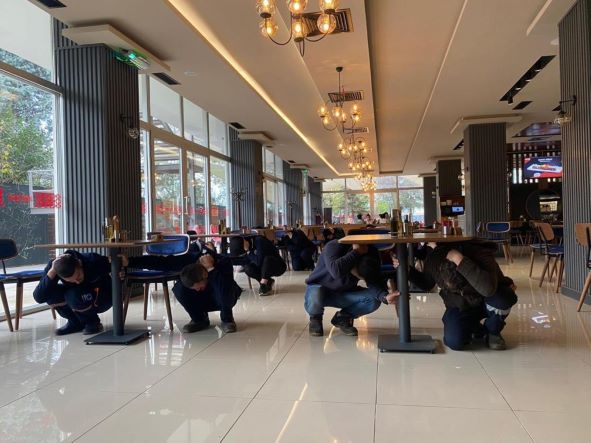 Deprem tatbikatına 12.500 personel katıldı